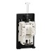 Schneider Electric Ultimate Euromodule RJ45 jack Cat. 6 UTP black GUE7084B