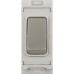 Schneider Electric Ultimate switch module Grid system 1pole snap on IP20 pearl nickel GUG102RWPN
