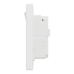 Schneider Electric Vivace E 13A Switched Socket with USB A C 2.1A International 250V 1 Gang White