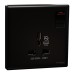 Schneider Electric Vivace E 13A Universal Switched Socket 250V 1 Gang Black