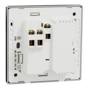 Schneider Electric Vivace E 13A Universal Switched Socket 250V 1 Gang Black