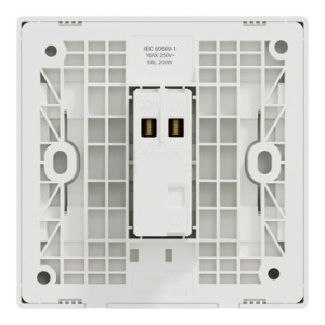 Schneider Vivace E 16AX 1 Gang 1 Way Switch White