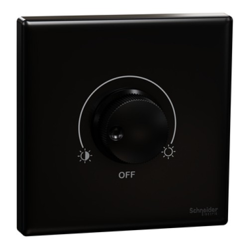 Schneider Electric Vivace E Dimmer Switch 220-240V 1 Gang Black