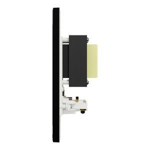 Schneider Electric Vivace E Shaver Socket Universal 115-240V Bathroom Shaver Outlet KBNT727V_BK 