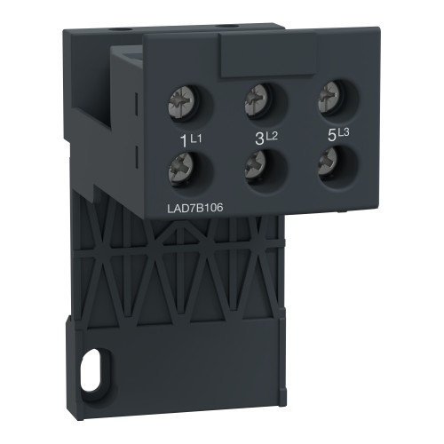 Schneider Adapter terminal block, TeSys LRD, for separate mounting of LRD01-D35 LR3D01-D35 LAD7B106