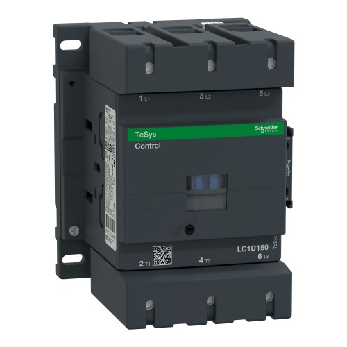 Schneider Electric TeSys D contactor 3P(3 NO)  AC 3  440 V 150 A  24 V DC standard coil LC1D150BD