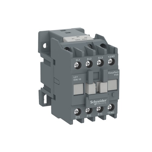 Schneider EasyPact TVS contactor 3P(3 NO) - AC-3 - <= 440 V 25A - 220 V AC coil LC1E2510M5