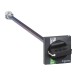 Schneider Front rotary handle INS 40..160 - black handle LV428941