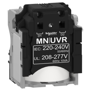 Schneider undervoltage release MN - 208..277V 60Hz, 220..240V 50/60Hz LV429407