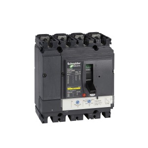 Schneider Electric Compact NSX250B Circuit breaker 25kA/415VAC TMD trip unit 200A 4 poles 3d LV431121