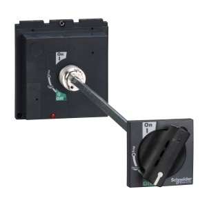 Schneider Extended rotary handle - padlockable - black LV432598