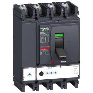 Schneider Electric Compact NSX400N Circuit breaker Micrologic 2.3 400A 4 poles 4d LV432694