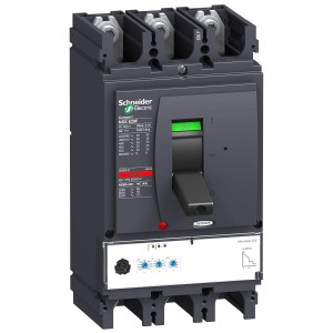 Schneider Electric Compact NSX630F Circuit breaker Micrologic 2.3  630A  3 poles 3d LV432876