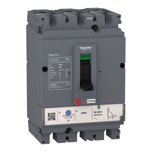 Schneider Electric Easypact CVS - CVS100B circuit breaker 3P/3d LV510772