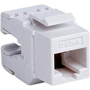 DLink NKJ-C6WHI1B21 Cat 6 UTP Keystone Jack