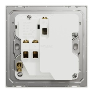 Schneider Electric Switched socket with USB, Unica X, 13A, 250V, 2 pole, type A+C, 21W, antique brass - NUX15DACQUS_AB