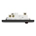 Schneider Electric Switched socket, Unica X, 13A, 250V, 1 gang, jet black NUX15_JB