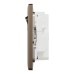 Schneider Electric Switched socket with USB, Unica X, 13A, 250V, 2 pole, type A+C, 21W, dark bronze, NUX25DACQUS_DB
