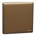Schneider Electric Blank plate, Unica X, 1 gang, matt, dark bronze, NUX30X_DB