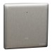 Schneider Electric Switch, Unica X, 20A, 250V, 1 gang, 2 pole, with LED, stainless steel, NUX31D20N_SS