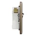 Schneider Electric Switch, Unica X, 50A, 250V, 1 gang, 2 pole, with LED, antique brass, NUX31D50N_AB