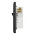 Schneider Electric Switch, Unica X, 50A, 250V, 1 gang, 2 pole, with LED, dark grey, NUX31D50N_DG