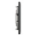 Schneider Electric Central plate, Unica, for RJ45, 1 gang, with shutter, dark grey, NUX31RJ_DG
