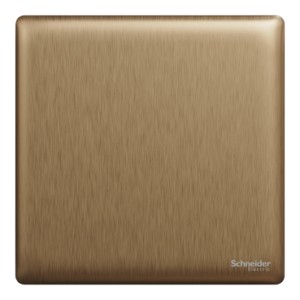 Schneider Electric Switch, Unica X, 1 way, 16AX, 250V, 1 gang, dark bronze, NUX31_1_DB