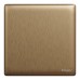 Schneider Electric Switch, Unica X, 1 way, 16AX, 250V, 1 gang, dark bronze, NUX31_1_DB