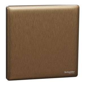 Schneider Electric Switch, Unica X, 1 way, 16AX, 250V, 1 gang, dark bronze, NUX31_1_DB