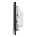Schneider Electric Switch, Unica X, 1 way, 16AX, 250V, 1 gang, jet black, NUX31_1_JB
