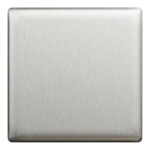Schneider Electric Switch, Unica X, 1 way, 16AX, 250V, 1 gang, stainless steel, NUX31_1_SS