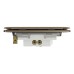 Schneider Electric Switch, Unica X, 2 way, 16AX, 250V, 1 gang, antique brass, NUX31_2_AB
