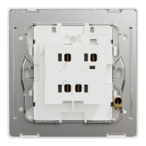 Schneider Electric Switch, Unica X, 2 way, 16AX, 250V, 1 gang, dark bronze, NUX31_2_DB