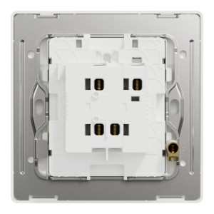 Schneider Electric Switch, Unica X, 2 way, 16AX, 250V, 1 gang, dark grey, NUX31_2_DG