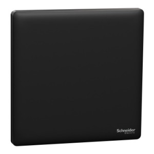Schneider Electric Switch, Unica X, 2 way, 16AX, 250V, 1 gang, jet black, NUX31_2_JB