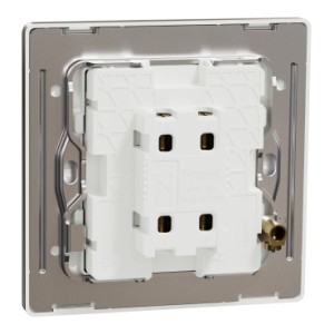 Schneider Electric Intermediate switch, Unica X, 16AX, 250V, 1 gang, antique brass NUX31_IM_AB