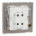 Schneider Electric Intermediate switch, Unica X, 16AX, 250V, 1 gang, dark bronze, NUX31_IM_DB