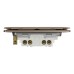 Schneider Electric Switch, Unica X, 2 way, 16AX, 250V, 2 gangs, dark bronze, NUX32_2_DB
