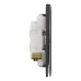 Schneider Electric Switch, Unica X, 2 way, 16AX, 250V, 2 gangs, dark grey, NUX32_2_DG