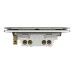 Schneider Electric Switch, Unica X, 2 way, 16AX, 250V, 2 gangs, stainless steel, NUX32_2_SS