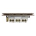 Schneider Electric  Switch, Unica X, 1 way, 16AX, 250V, 3 gangs, dark bronzeNUX33_1_DB