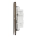 Schneider Electric Switch, Unica X, 1 way, 16AX, 250V, 4 gangs, Anique Brass, NUX34_1_AB
