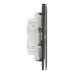 Schneider Electric Switch, Unica X, 2 way, 16AX, 250V, 4 gangs, dark grey, NUX34_2_DG