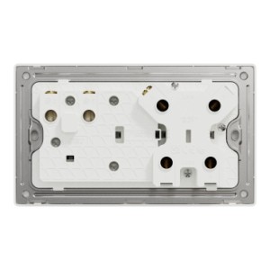 Schneider Electric Cooker control unit, Unica X, 45A, 250V, 1 gang, 2 pole, antique bronze, NUXT15D45N_AB
