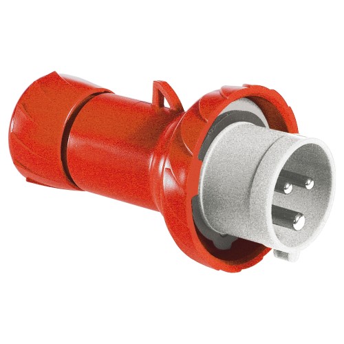 Schneider PratiKa wander plug - straight - 16 A - 2P + E - 380...415 V AC - IP67 PKE16M733