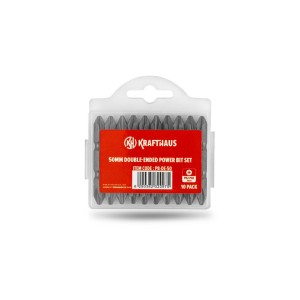 Krafthaus Double-Ended Power Bit Set-PH2-PH2-L100mm, PB-DE-100 (10x10pcs)