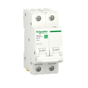 Schneider Electric RESI9 Circuit Breaker(CB) with 50A 2P 6000A R9F12250