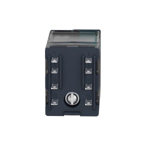 Schneider Electric Harmony Miniature plug-in relay 6A 4 CO with lockable test button 24V DC RXM4AB1BD