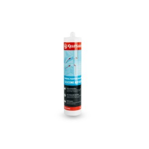 Krafthaus General Purpose Sealant-Silicone Acetate-Black-280ml, SA-BLACK-280 (24pcs)